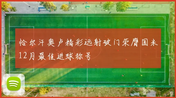 恰尔汗奥卢精彩远射破门荣膺国米12月最佳进球称号